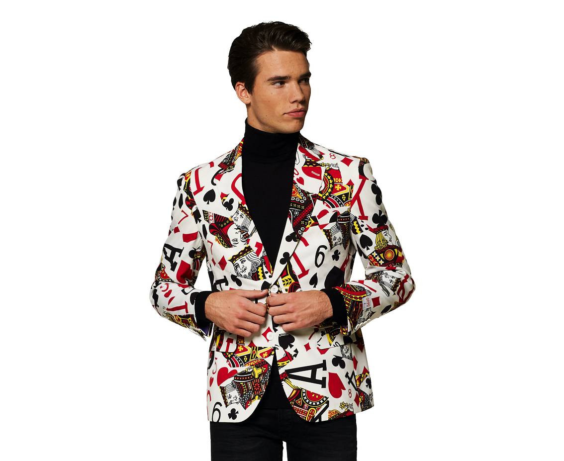 Suit King of Clubs, size 52